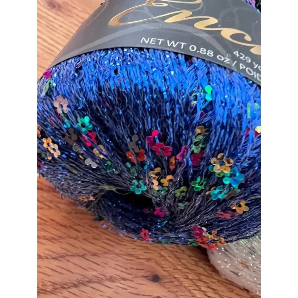 Discontinued Premier Enchant Eyelash Yarn Lot | Sparkle Sequin Crochet Supplies